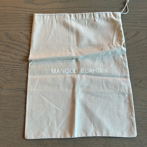 Manolo Blahnik Gray Dust Bag - Picture 1 of 4